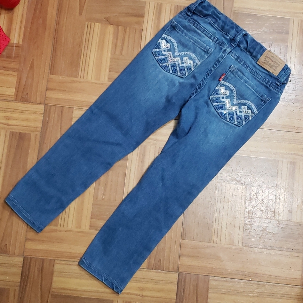 LEVI'S girl's 710 super skinny